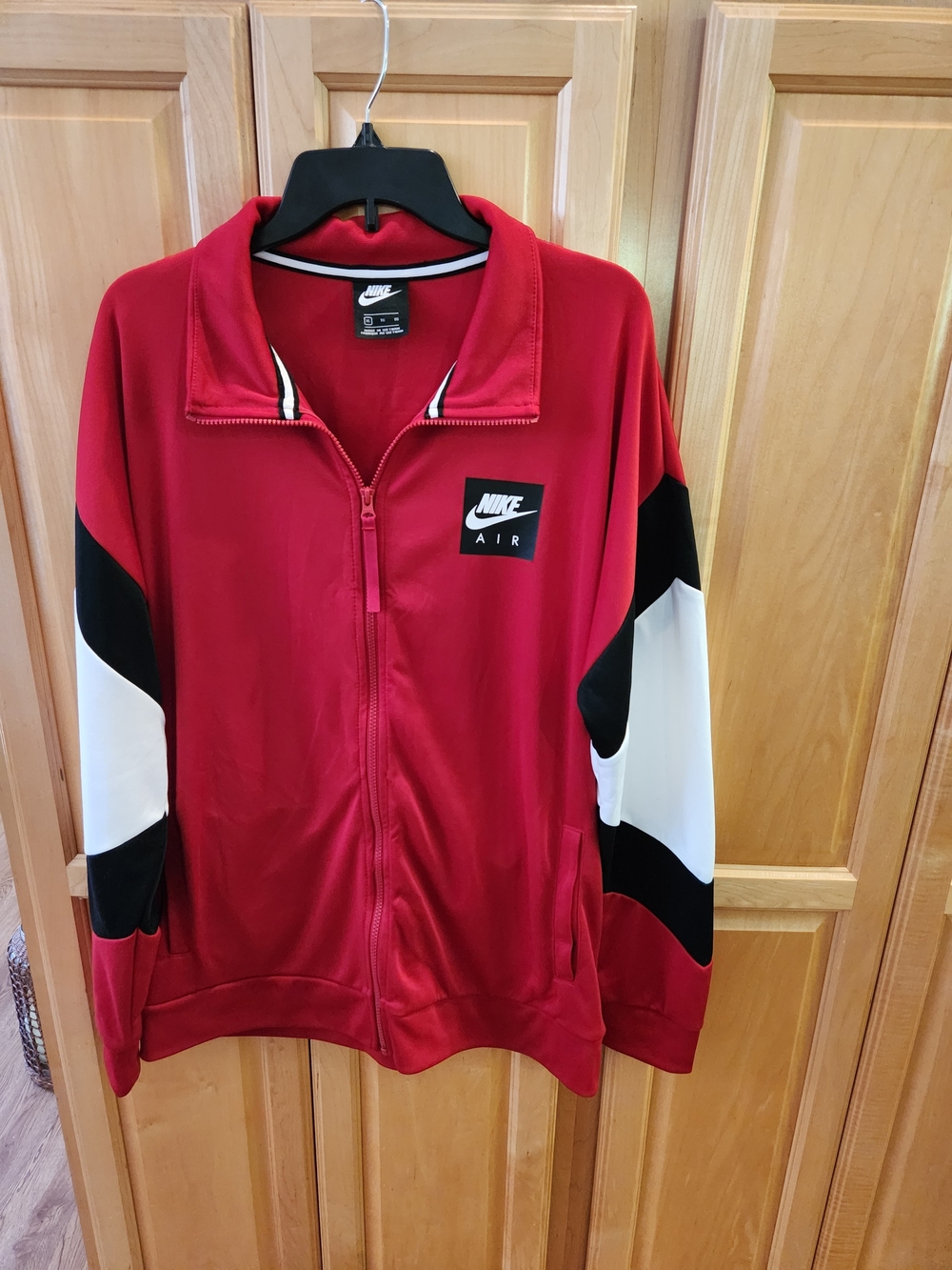 Nike Red Black White Track Jacket